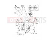Radiator - Kawasaki KLR650 (KL650-C8) 2002