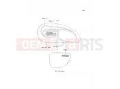 KAWASAKI W650 (EJ650-C4) Decals(Boulogne/Ivory)