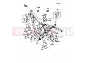 KAWASAKI 1987 Frame Fittings