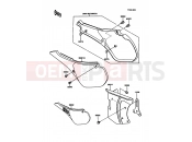 KAWASAKI 1987 Side Covers/Chain Cover