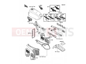 KAWASAKI KDX80 (KDX80-C5) Labels