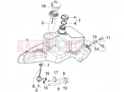 PIAGGIO Fly 50 2T Benzin tank