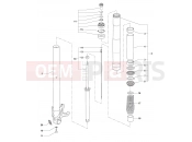 MV Agusta Brutale 800 <2016 Front Fork Right