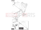 MV Agusta Dragster 800 Footrest Assembly Left