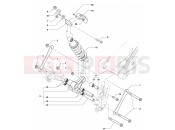 MV Agusta Dragster 800 Rear Suspension Assembly