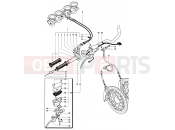 MV Agusta Brutale 750 ORO Handlebar Assembly Right