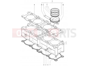MV AGUSTA Brutale 910 R Cylinder & Piston Assembly