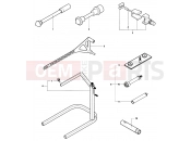 MV Agusta Brutale 910 R Italia Service Tools Frame 2