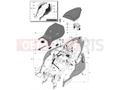 MV Agusta Brutale 989 Rear Fairing Assembly