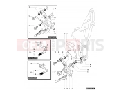 MV AGUSTA Brutale 1090 R 2012 Footrest Assembly Left