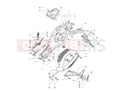 MV AGUSTA F3 675 RC Rear Frame Assembly