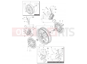 MV Agusta F3 800 RC Front Wheel Assembly
