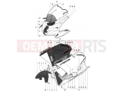 MV Agusta 1999 F4 750 ORO Fairing Assembly