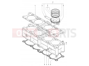 MV Agusta 1999 F4 750 ORO Cylinder & Piston Assembly