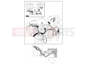 MV Agusta 2002-2003 F4 750S Wiring Harness - Mirrors