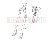 MV Agusta 2002-2003 F4 750S 1+1 Front Suspension Assembly