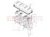 MV Agusta 2005 F4 Tamburini Cylinder Head Assembly