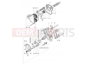 MV Agusta 2005 F4 Tamburini Gear Selector Assembly