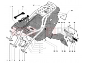 MV Agusta 2004-2006 F4 1000S Rear Frame (single seat)