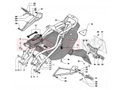 MV Agusta 2004-2006 F4 1000S 1+1 Rear Frame (double seat)
