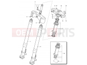 MV Agusta 2004-2006 F4 1000S 1+1 Front Suspension Assembly