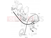 MV Agusta 2004-2006 F4 1000S 1+1 Footrest Assembly Right