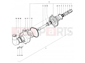 MV Agusta 2004-2006 F4 1000S 1+1 Water Pump