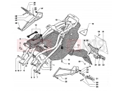 MV Agusta 2006 F4 1000 Senna Rear Frame (double seat)