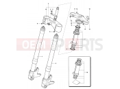 MV Agusta 2006 F4 Veltro Strada Front Suspension Assembly