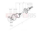 MV Agusta 2006 F4 Veltro Strada Water Pump