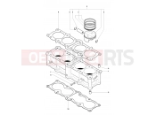 MV AGUSTA 2010-2011 F4 S Cylinder & Piston Assembly