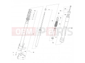 MV Agusta 2012 F4 RR Front Fork Left