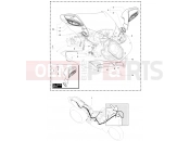 MV Agusta 2013-2015 F4 R Wiring Harness - Mirrors