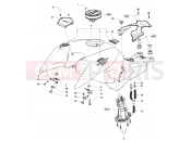 MV Agusta Stradale 800 Fueltank Assembly