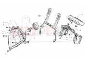 MV Agusta Stradale 800 Headlight Components