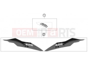 DECAL - KTM 125 SX (6101L0) [EU] 2012