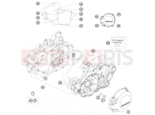 ENGINE CASE - KTM 125 SX (6101L0) [EU] 2012
