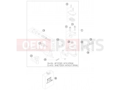 FRONT BRAKE CONTROL - KTM 150 SX (6101L1) [EU] 2012