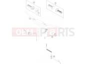 HANDLEBAR, CONTROLS - KTM 50 SX MINI (6001L5) [EU] 2012