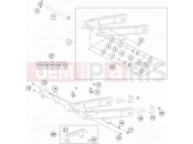SWING ARM - KTM 50 SX MINI (6001L5) [EU] 2012