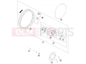 FRONT WHEEL - KTM 50 SX MINI (6001L5) [EU] 2012