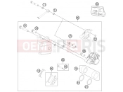 REAR BRAKE CALIPER - KTM 50 SX MINI (6001L5) [EU] 2012