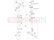 SHOCK ABSORBER DISASSEMBLED - KTM 50 SX (6001L4) [EU] 2012