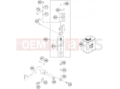 REAR BRAKE CONTROL - KTM 50 SX (6001L4) [EU] 2012