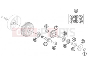TRANSMISSION - KTM 50 SX (6001L4) [EU] 2012
