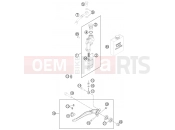 REAR BRAKE CONTROL - KTM 150 SX (6101K1) [EU] 2011