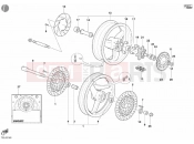DUCATI 2006 Monster 620 WHEELS » FRONT WHEEL
