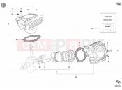 DUCATI 2006 Monster 620 CYLINDER - PISTON » ENGINE CASE