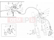 DUCATI 2006 Monster 620 Dark FRONT BRAKE SYSTEM » BRAKING SYSTEM