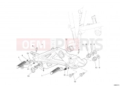 DUCATI 2006 Monster 620 Dark FOOTRESTS, RIGHT » UNCLASSIFIED